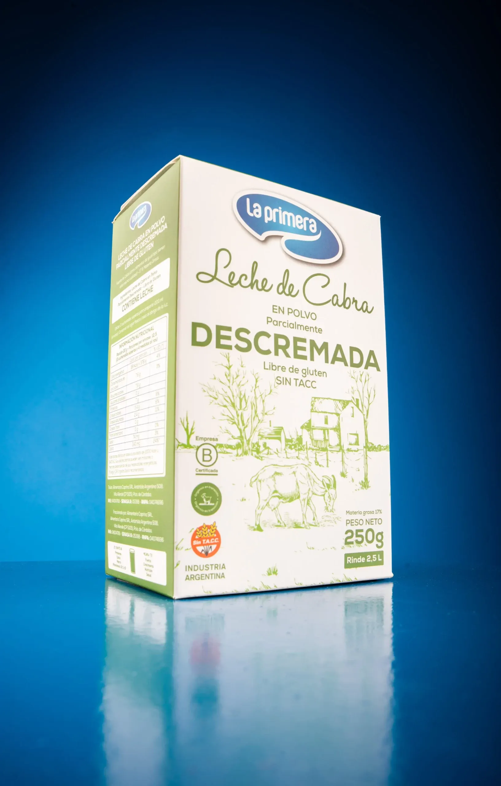Leche Descremada de Cabra